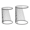 Shine Clear and Black Nesting Tables by ZUO 1 Shine Clear and Black Nesting Tables by ZUO -Default Template 6 clear black zuo end side tables 101473 64 1000