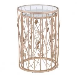 Sage Gold Side Table Set by ZUO 8 Sage Gold Side Table Set by ZUO -Default Template 6 clear gold zuo end side tables 101474 4f 1000