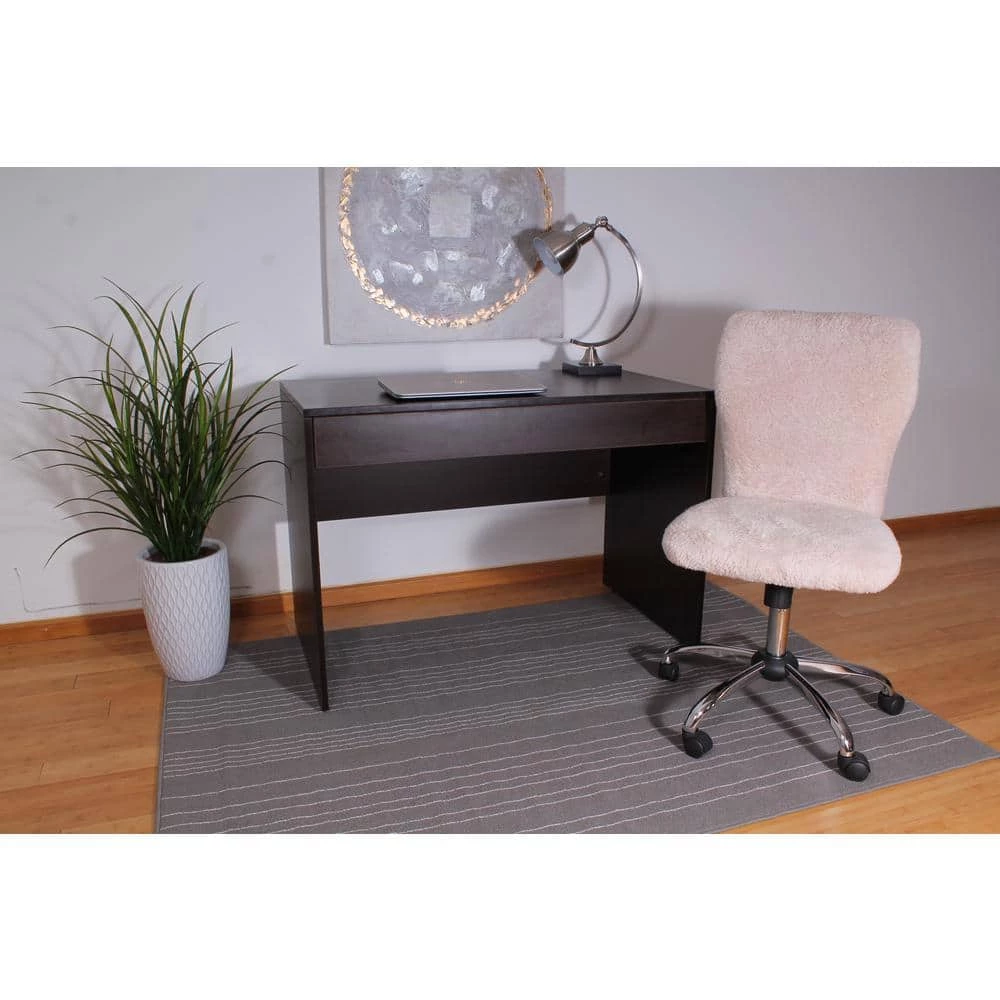 25 in. Width Big and Tall Cream Fabric Task Chair with Swivel Seat by BOSS Office Products 6 25 in. Width Big and Tall Cream Fabric Task Chair with Swivel Seat by BOSS Office Products - Image 4