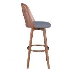 Anton Barstool (Set of 2) Walnut & Dark Gray by ZUO 15 Anton Barstool (Set of 2) Walnut & Dark Gray by ZUO -Default Template 6 dark gray zuo bar stools 101019 4f 1000