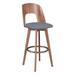 Anton Barstool (Set of 2) Walnut & Dark Gray by ZUO 14 Anton Barstool (Set of 2) Walnut & Dark Gray by ZUO -Default Template 6 dark gray zuo bar stools 101019 c3 1000