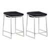 Lids Backless Metal Counter Height Stool 25.6 in. (Set of 2) Dark Gray by ZUO 2 Lids Backless Metal Counter Height Stool 25.6 in. (Set of 2) Dark Gray by ZUO -Default Template 6 dark gray zuo bar stools 300037 64 1000 1