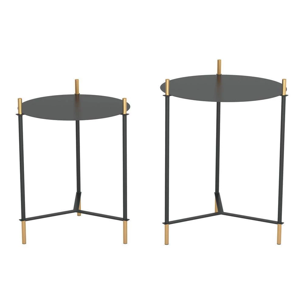 Austin Black Side Table by ZUO 6 Austin Black Side Table by ZUO - Image 4