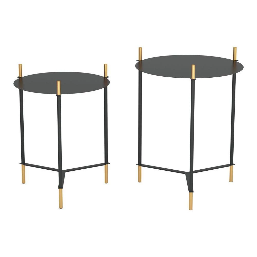 Austin Black Side Table by ZUO 5 Austin Black Side Table by ZUO - Image 3