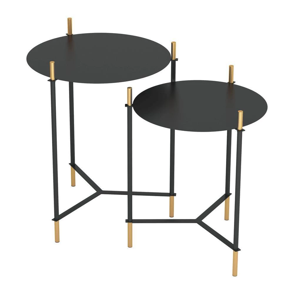 Austin Black Side Table by ZUO 4 Austin Black Side Table by ZUO - Image 2