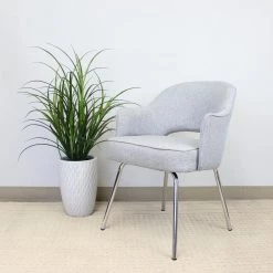 Designer Style Guest Chair Granite Linen Fabric Chrome Steel Legs by BOSS Office Products -Default Template 6 granite boss office products guest office chairs b489c gr 31 1000