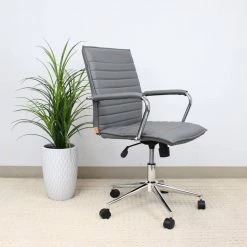 Gray Contemporary Styled Task Chair with Chrome Finish Arms and Adjustable Seat Height by BOSS Office Products 9 Gray Contemporary Styled Task Chair with Chrome Finish Arms and Adjustable Seat Height by BOSS Office Products -Default Template 6 gray boss office products task chairs b9533c gy 31 1000