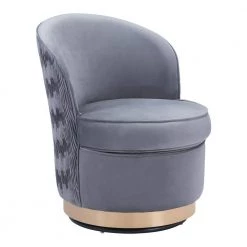 Zelda Gray Accent Chair by ZUO