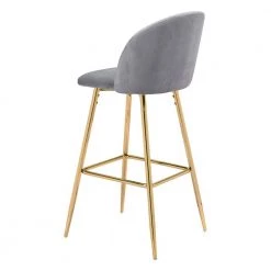 Cozy Bar Chair Gray by ZUO -BOSS Offic Shop gray zuo bar stools 101561 fa 1000