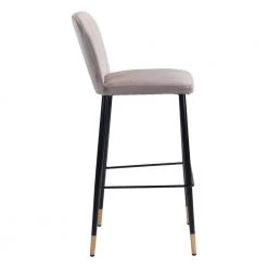 Manchester Bar Chair Gray by ZUO 13 Manchester Bar Chair Gray by ZUO -Default Template 6 gray zuo bar stools 101709 4f 1000