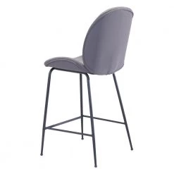 Miles Counter Chair Gray by ZUO -BOSS Offic Shop gray zuo bar stools 101744 fa 1000