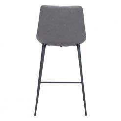 Byron Counter Chair Gray by ZUO -BOSS Offic Shop gray zuo bar stools 101775 44 1000