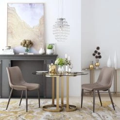 Magnus Gray Dining Chair (Set of 2) by ZUO -Default Template 6 gray zuo dining chairs 101272 31 1000