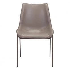 Magnus Gray Dining Chair (Set of 2) by ZUO -Default Template 6 gray zuo dining chairs 101272 4f 1000