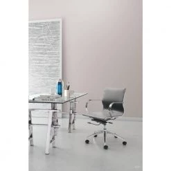 Glider Gray Low Back Office Chair by ZUO -Default Template 6 gray zuo task chairs 100835 31 1000