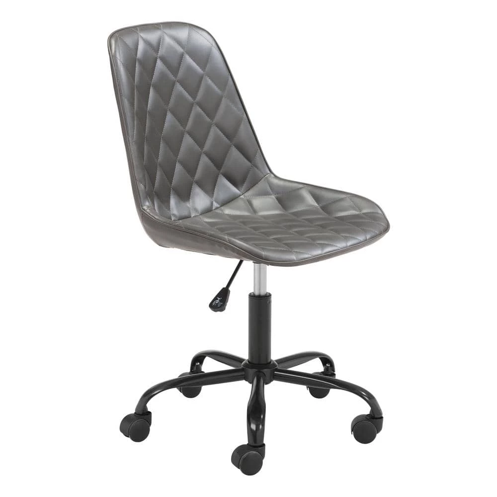 Ceannaire Gray Office Chair by ZUO 3 Ceannaire Gray Office Chair by ZUO