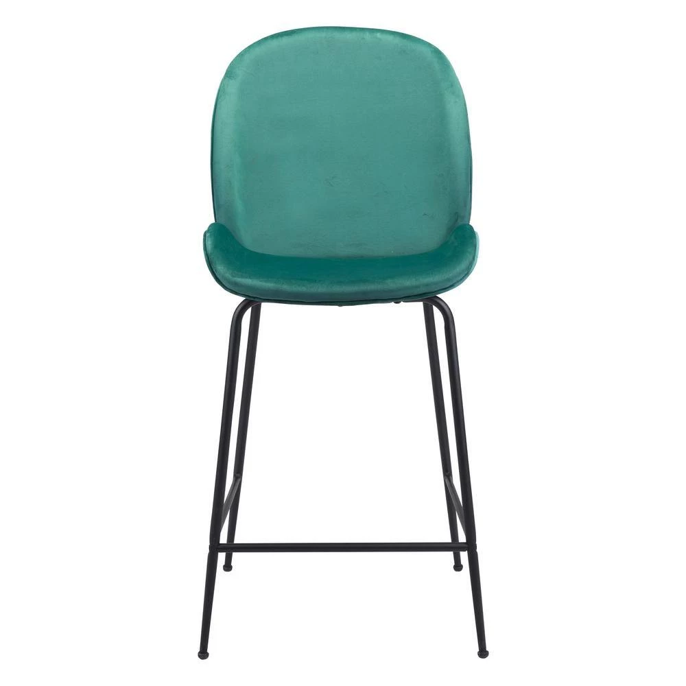 Miles Counter Chair Green by ZUO 4 Miles Counter Chair Green by ZUO - Image 2