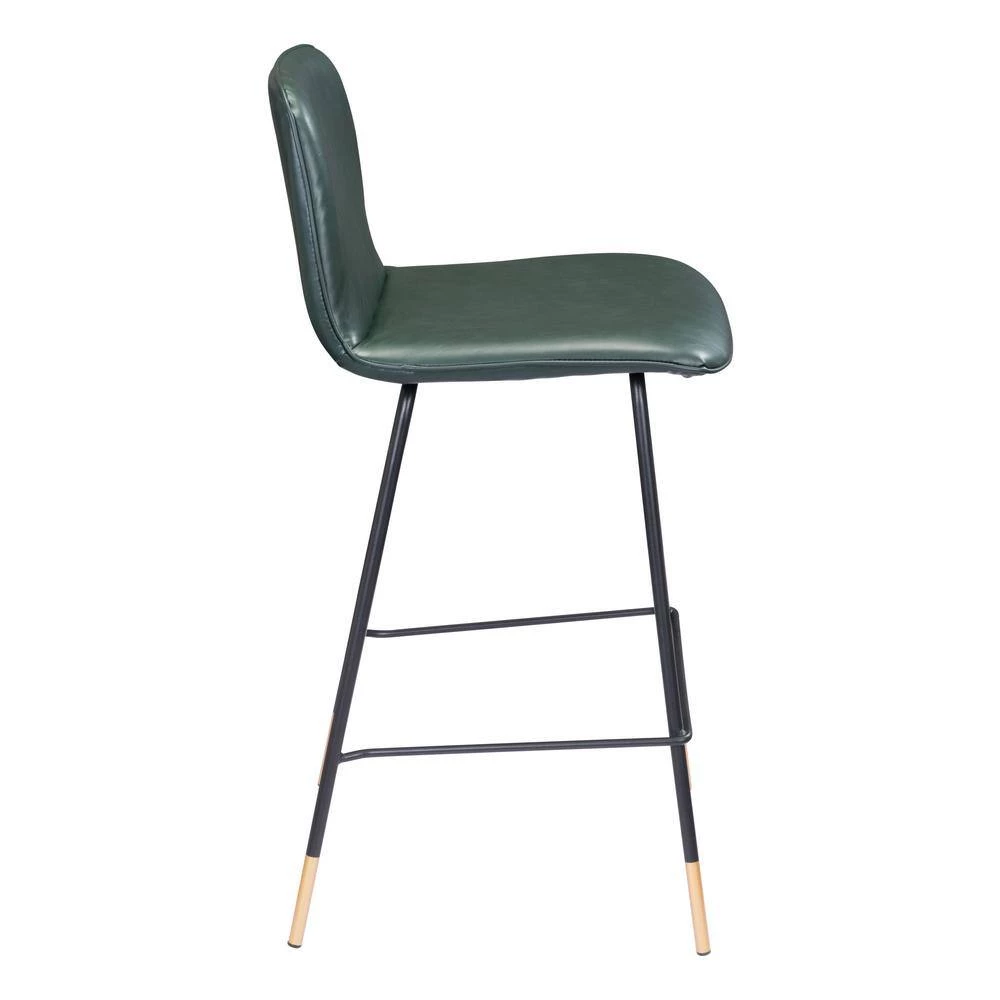 Var Counter Chair Green by ZUO 6 Var Counter Chair Green by ZUO - Image 4