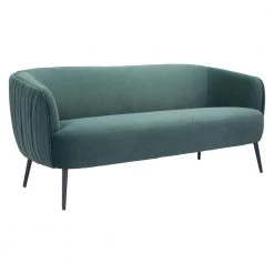 Karan 70.1 in. Green Microfiber 3-Seat Sofa by ZUO -Default Template 6 green zuo sofas couches 101859 c3 1000