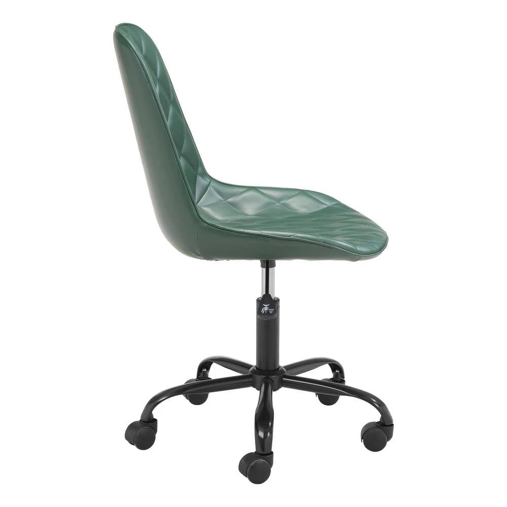 Ceannaire Green Office Chair by ZUO 5 Ceannaire Green Office Chair by ZUO - Image 3