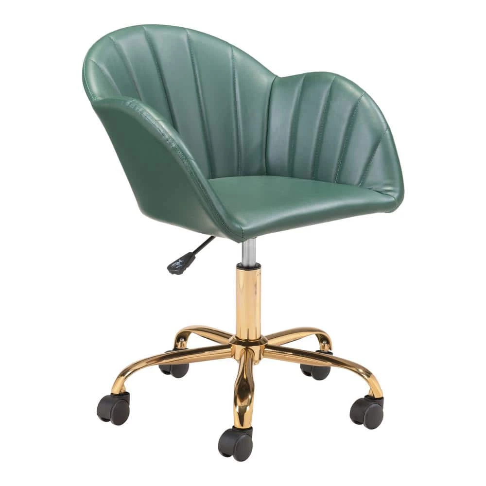 Sagart Green Office Chair by ZUO 3 Sagart Green Office Chair by ZUO