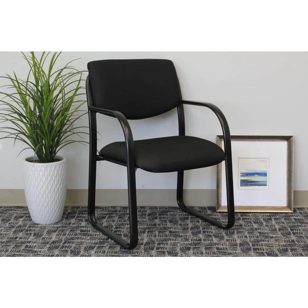 Grey Guest Arm Chair by BOSS Office Products 7 Grey Guest Arm Chair by BOSS Office Products - Image 5
