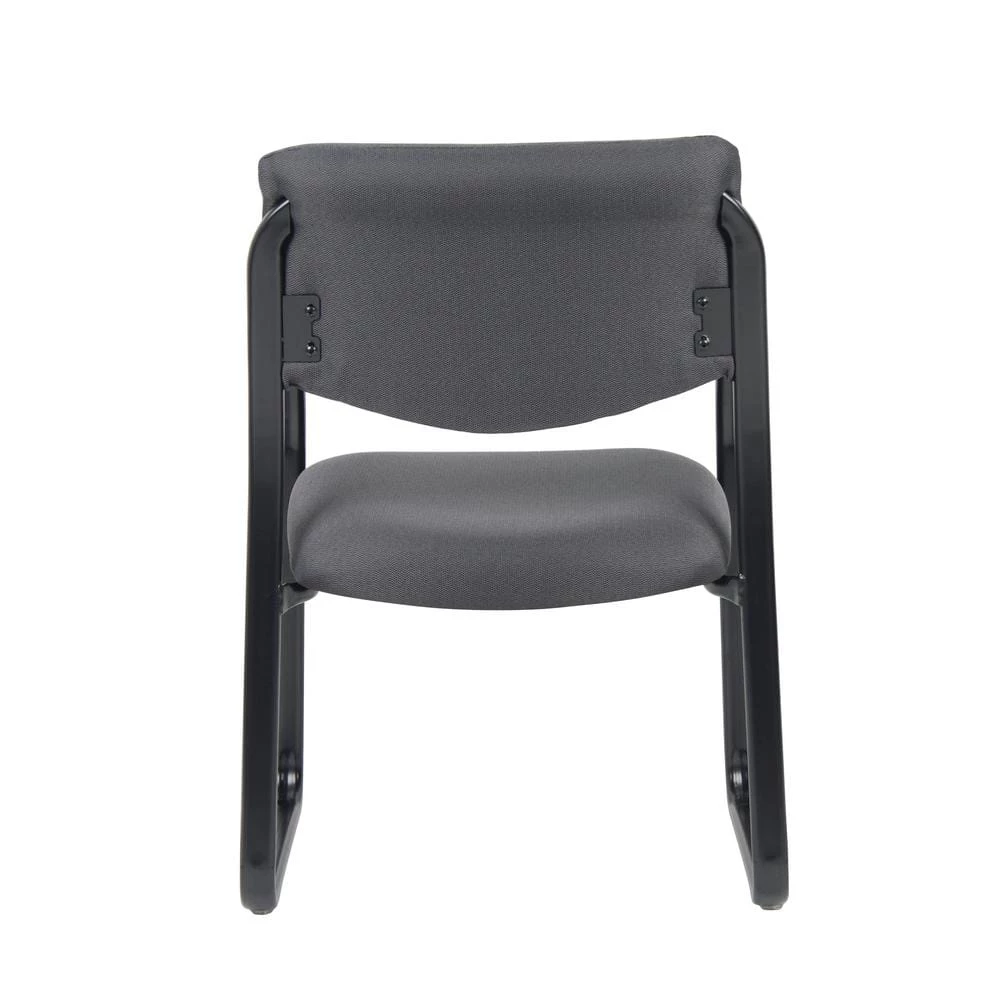 Grey Guest Arm Chair by BOSS Office Products 5 Grey Guest Arm Chair by BOSS Office Products - Image 3