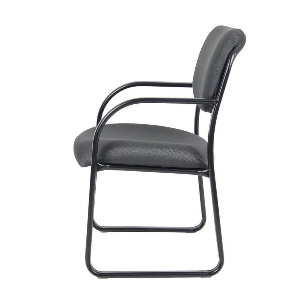 Grey Guest Arm Chair by BOSS Office Products 4 Grey Guest Arm Chair by BOSS Office Products - Image 2