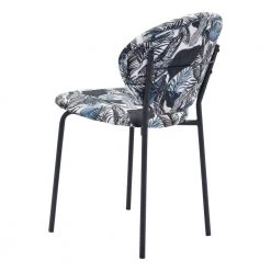 Clyde Leaf Multicolor Dining Chair (Set of 2) by ZUO 14 Clyde Leaf Multicolor Dining Chair (Set of 2) by ZUO -Default Template 6 leaf print zuo dining chairs 101522 fa 1000