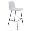 Gironde Bar Chair Light Gray by ZUO 2 Gironde Bar Chair Light Gray by ZUO -Default Template 6 light gray zuo bar stools 101897 64 1000