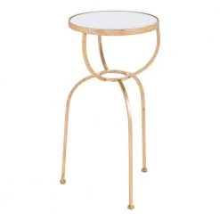 Hera Gold Side Table by ZUO
