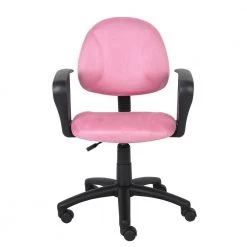 25 in. Width Big and Tall Pink Fabric Task Chair with Swivel Seat by BOSS Office Products -Default Template 6 pink boss office products task chairs b327 pk 4f 1000