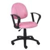 25 in. Width Big and Tall Pink Fabric Task Chair with Swivel Seat by BOSS Office Products 1 25 in. Width Big and Tall Pink Fabric Task Chair with Swivel Seat by BOSS Office Products -Default Template 6 pink boss office products task chairs b327 pk 64 1000