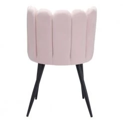 Adele Pink, Black Polyester Dining Side Chair Set of 2 by ZUO 14 Adele Pink, Black Polyester Dining Side Chair Set of 2 by ZUO -Default Template 6 pink zuo dining chairs 101523 44 1000