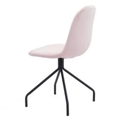 Slope Pink Dining Chair (Set of 2) by ZUO -Default Template 6 pink zuo dining chairs 101526 fa 1000