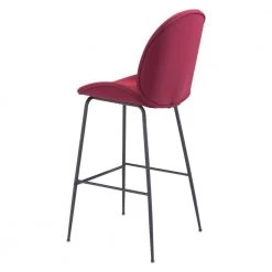 Miles Bar Chair Red by ZUO 12 Miles Bar Chair Red by ZUO -BOSS Offic Shop red zuo bar stools 101742 fa 1000