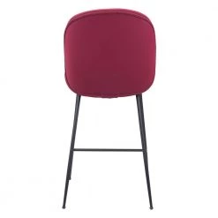 Miles Counter Chair Red by ZUO -BOSS Offic Shop red zuo bar stools 101745 44 1000