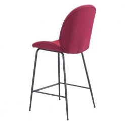 Miles Counter Chair Red by ZUO -BOSS Offic Shop red zuo bar stools 101745 fa 1000