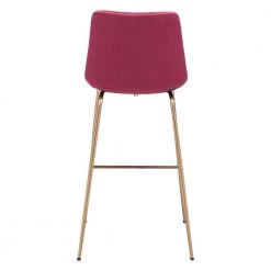 Tony Bar Chair Red & Gold by ZUO -Default Template 6 red zuo bar stools 101759 44 1000