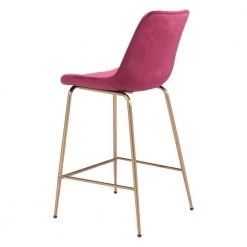 Tony Counter Chair Red & Gold by ZUO 12 Tony Counter Chair Red & Gold by ZUO -BOSS Offic Shop red zuo bar stools 101764 fa 1000