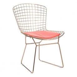 Red Mesh Wire Outdoor Chair Cushion by ZUO -Default Template 6 red zuo chair pads 188006 44 1000