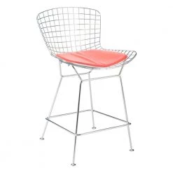 Red Mesh Wire Outdoor Chair Cushion by ZUO -Default Template 6 red zuo chair pads 188006 e1 1000
