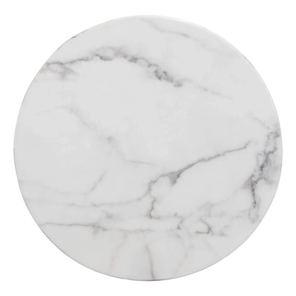 Atlas Stone and Gold End Table by ZUO 7 Atlas Stone and Gold End Table by ZUO - Image 5