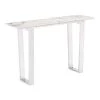 Atlas 48 in. Stone/Stainless Steel Rectangle Stone Console Table by ZUO 1 Atlas 48 in. Stone/Stainless Steel Rectangle Stone Console Table by ZUO -Default Template 6 stone and stainless steel zuo console tables 100709 64 1000