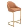 Scott Tan Backless Metal Counter Height (24-27 in.) Bar Stool by ZUO -Default Template 6 tan zuo bar stools 101973 64 1000