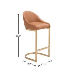 Scott Tan Backless Metal Bar Height (28-33 in.) Bar Stool by ZUO 14 Scott Tan Backless Metal Bar Height (28-33 in.) Bar Stool by ZUO -Default Template 6 tan zuo bar stools 101976 40 1000