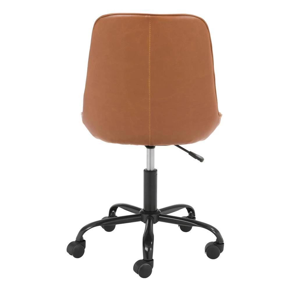 Ceannaire Tan Office Chair by ZUO 6 Ceannaire Tan Office Chair by ZUO - Image 4