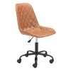 Ceannaire Tan Office Chair by ZUO 1 Ceannaire Tan Office Chair by ZUO -Default Template 6 tan zuo task chairs 101981 64 1000