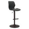 Seth Vintage Black 44.9 in. 100% Polyurethane Bar Chair by ZUO 2 Seth Vintage Black 44.9 in. 100% Polyurethane Bar Chair by ZUO -Default Template 6 vintage black dark bronze zuo bar stools 109043 64 1000