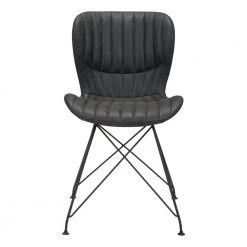 Gabby Vintage Black, Black Polyurethane Dining Set of 2 by ZUO 12 Gabby Vintage Black, Black Polyurethane Dining Set of 2 by ZUO -Default Template 6 vintage black zuo dining chairs 101951 1f 1000